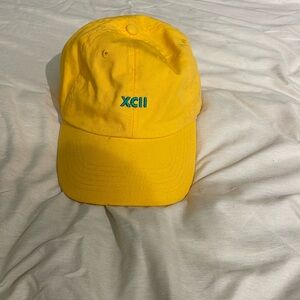 Quinn xcii yellow baseball hat